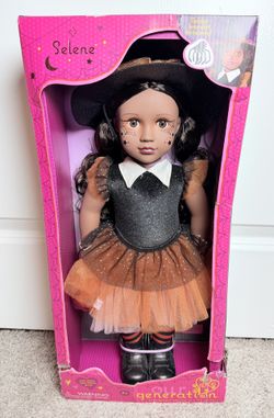 Our Generation - SELENE 18" Halloween Collectible Doll Limited Edition With COA