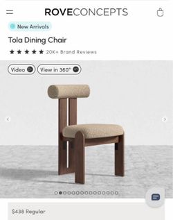 The Tola Dining Chair infuses any home with a sophisticated elegance, radiating a delightful harmony. With its plush, curved silhouette complemented b