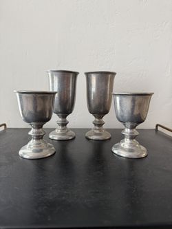 Pewter Goblets 4