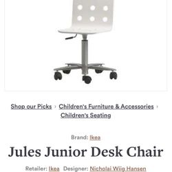 Child’s Desk Chairs