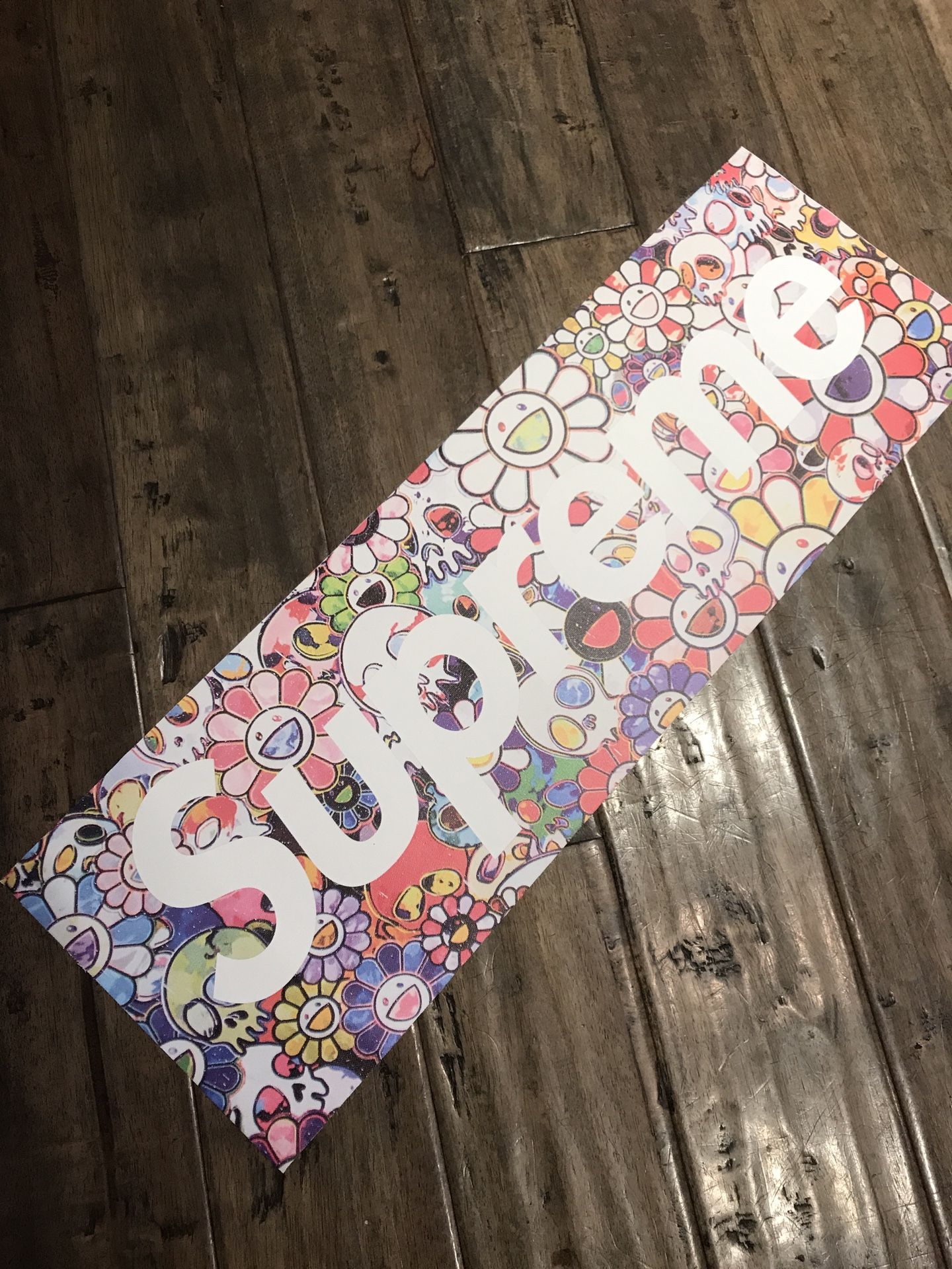 Takashi Murakami Poster Foam Board Supreme KAWS Ikonick Off White