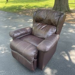 Brown Leather recliner