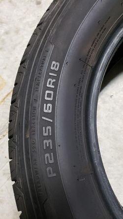 One 235/60/18 Firestone Destination