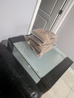 2 lb. Fish pebble food, Take all 5 bags