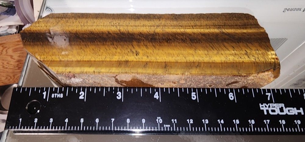 7"x2"x1" Indian Tiger's Eye about 5-7 ounces