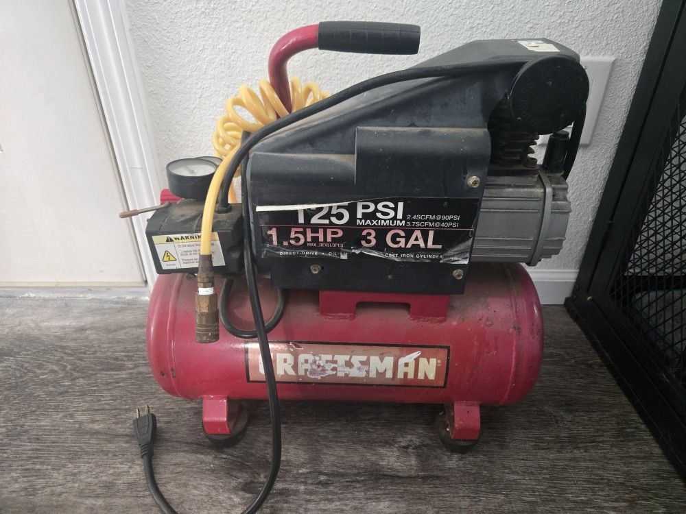 Craftsman 3gal Air Compressor