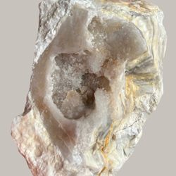 Druzy Quartz With Chert. Gemstones Crystals Rocks Minerals