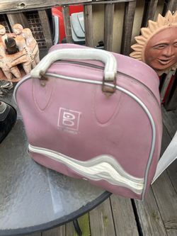 Ladies bowling ball, bag, shoes, glove