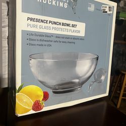 Glass Punch Bowl Ladle