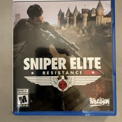 Sniper Elite:  Resistance  (PS5 / PlayStation 5) BRAND NEW