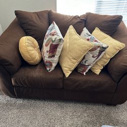 2 Couches With Pull Out Bed.