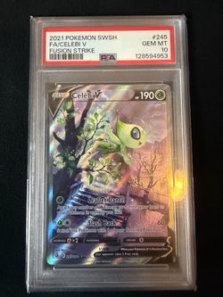 Fusion Strike Celebi Psa 10 Pokémon Card