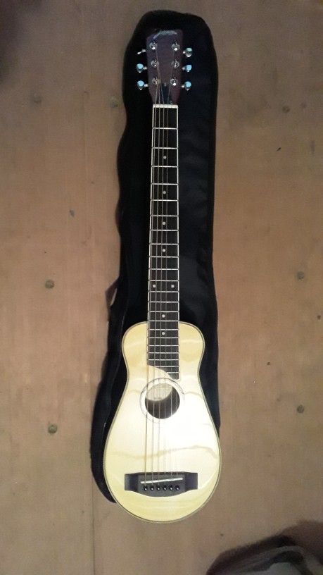 Brand New Travel Guitar And Case 