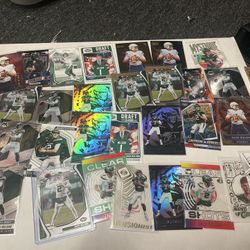Zach Wilson Rookie Card Lot Jets Nfl 