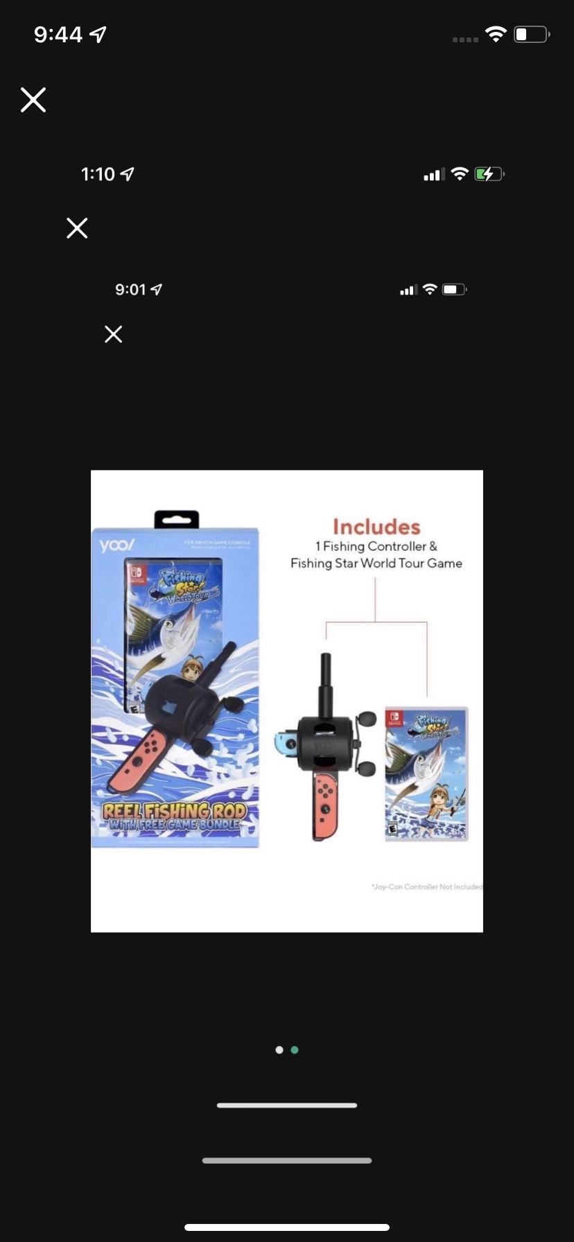 Reel Fishing Rod Bundle with Fishing Star World Tour for Nintendo Switch  New With Game for Sale in Huntington Park, CA - OfferUp