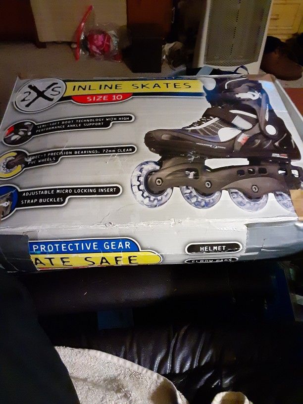 2Xs Rollerblades Size 10