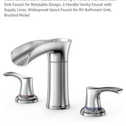 Waterfall Bathroom Faucet. 