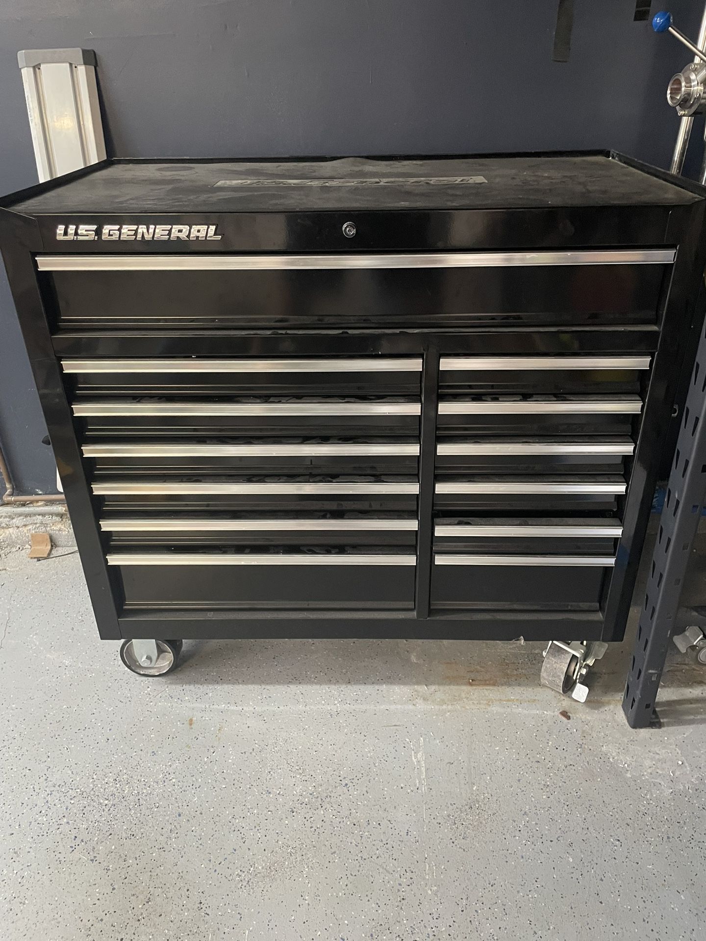 US General 42 Tool Chest Cabinet Rolling