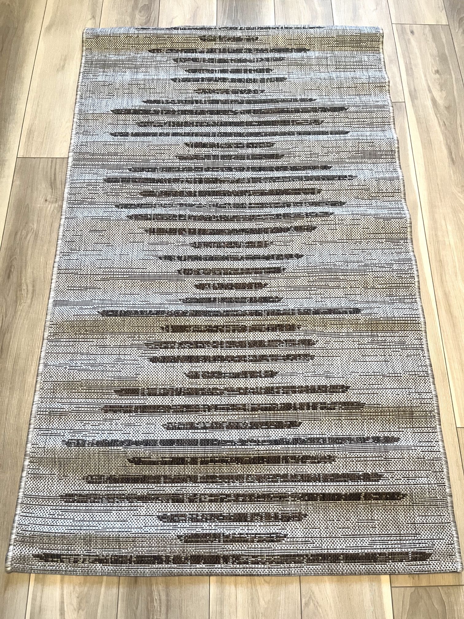 New 3x5 JONATHAN Zolak Berber Stripe Geometric Indoor Outdoor Area-Rug