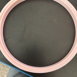 Pink Embroidery Hoop.  