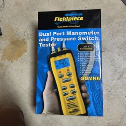 Dual-Port Manometer, Fieldpiece SDMN6