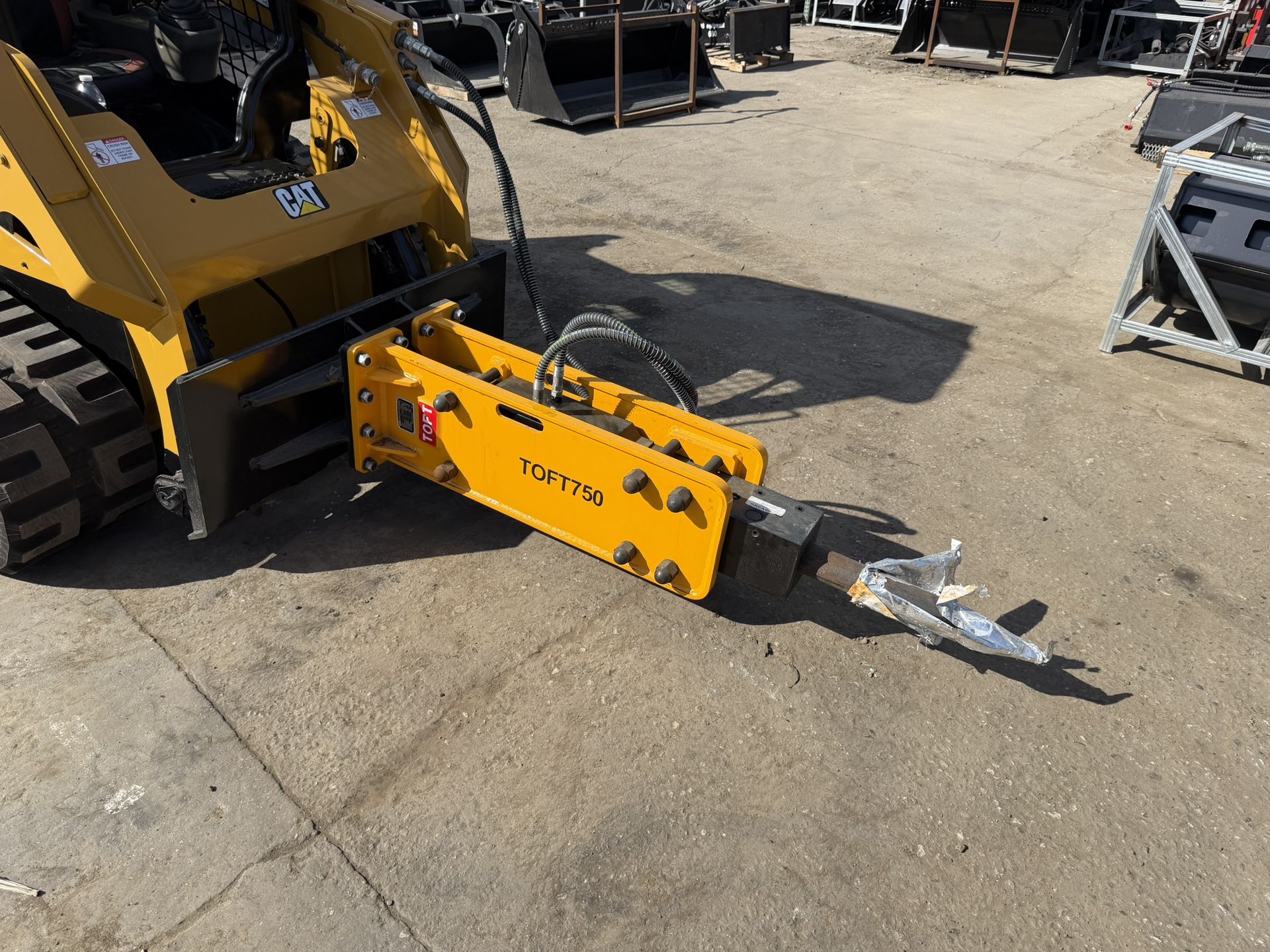 Skid Steer Hammer Breaker Attachment 