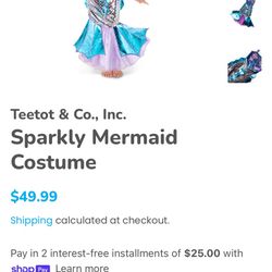 Sparkly Mermaid Costume 