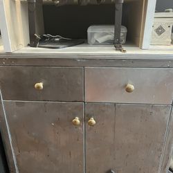 Vintage Metal Cabinet 