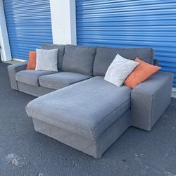 🚚FREE DELIVERY🚚Ikea-Kivik Sectional Couch, dark grey.
