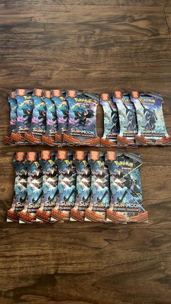 Pokemon TCG Burning Shadows Booster Packs