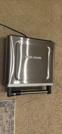 George Foreman Contact Smokeless select a temp grill