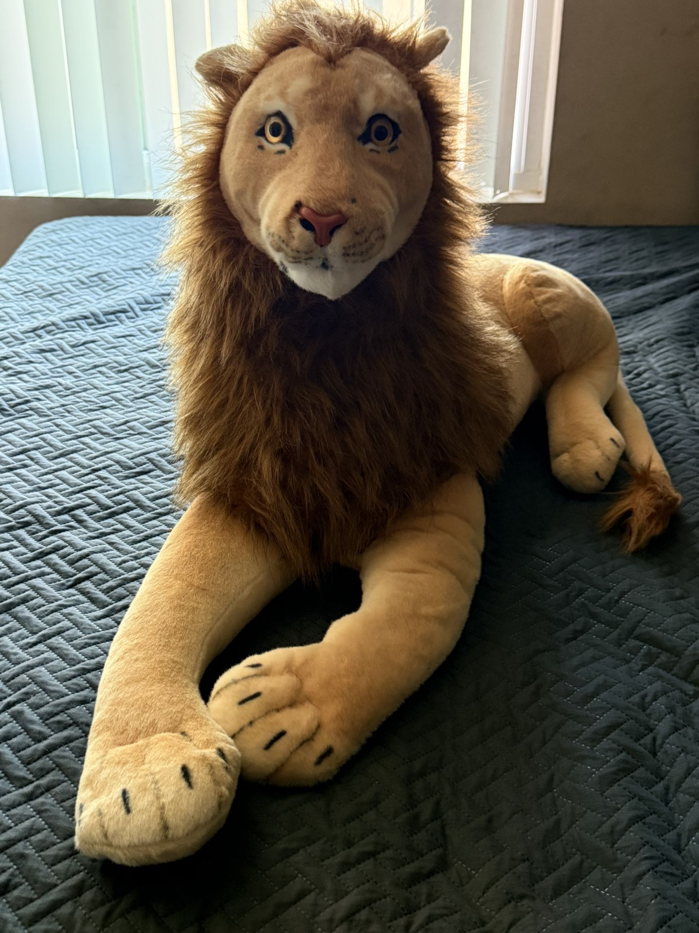Realistic Lion Stuffed Animal