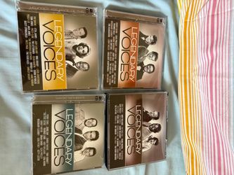 4 CDs. Legendary Voices