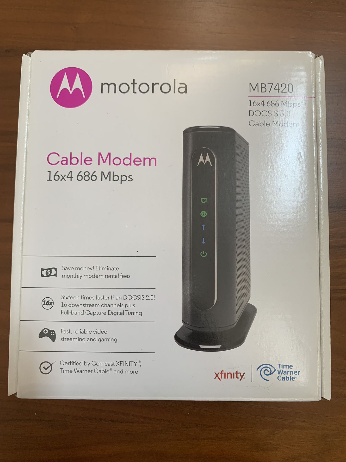 Motorola Cable Modem MB7420