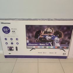 tv hisense 55" roku