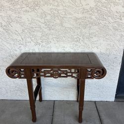 Rosewood Altar Console/ Entry/Sofa Table 