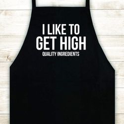 High Quality Ingredients Apron Kitchen Cook Grill Bbq Barbeque Funny