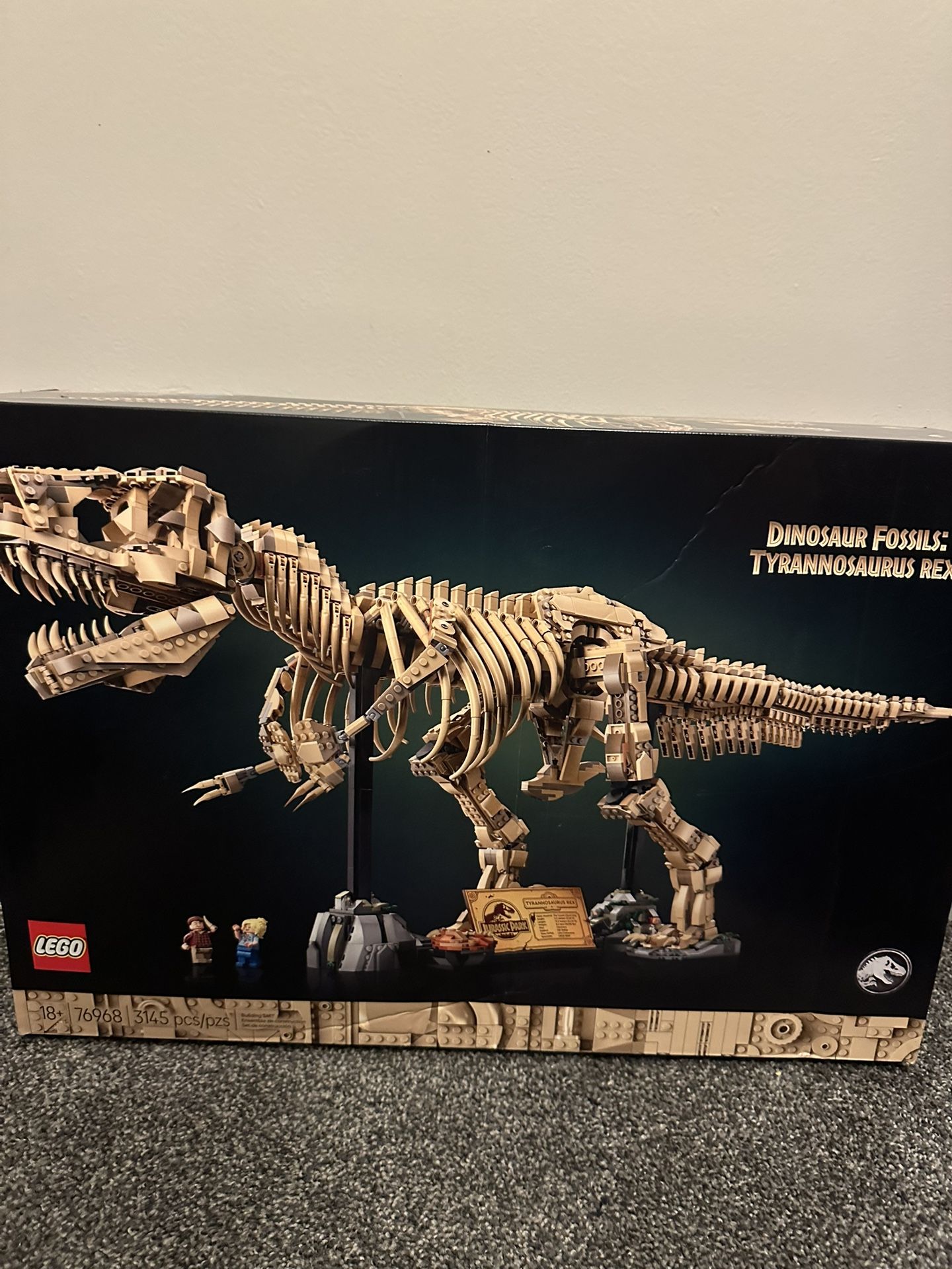 Lego Jurassic Park Dinosaur T rex Tyrannosaurus Rex Fossils