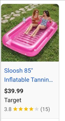 Sloosh 85 tanning lounge pool.