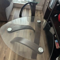 Mesas Para Sala Madera Y Vidrio