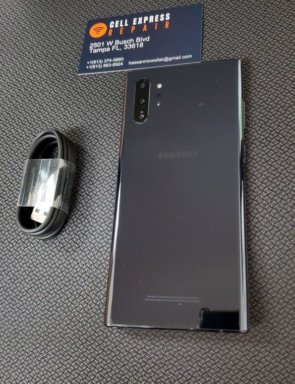 Samsung Note 10 Plus Unlocked Like New Condition With 30 Days Warranty
