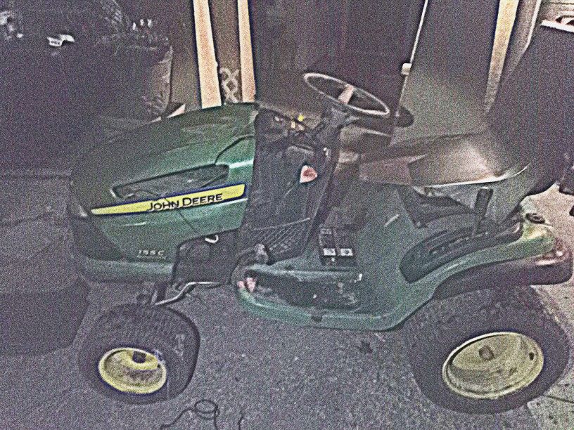 John Deere Ride Along Mower 