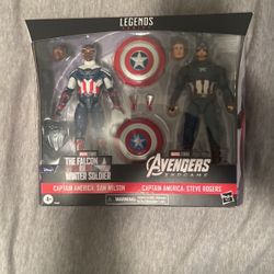 Marvel Legends Captain America Duo Pack