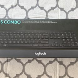 Logitech MX Keys S Combo Keyboard and MX Master 3S Mouse Black