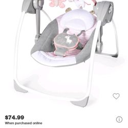 portable baby swing 