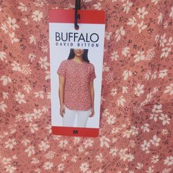 Buffalo David Bitton Women's Top - Coral Floral