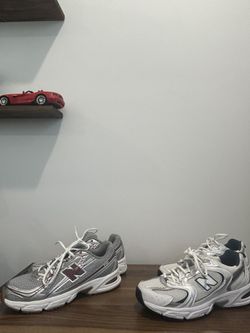 2 Pairs Of New Balances US Mens Size 10 (740v2 Monarch Wine) And (530 White Silver Navy)