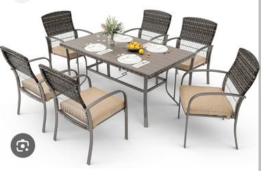 7pc Dining Table Set 