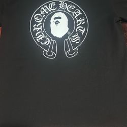 Bape X Chrome Heart Shirt 