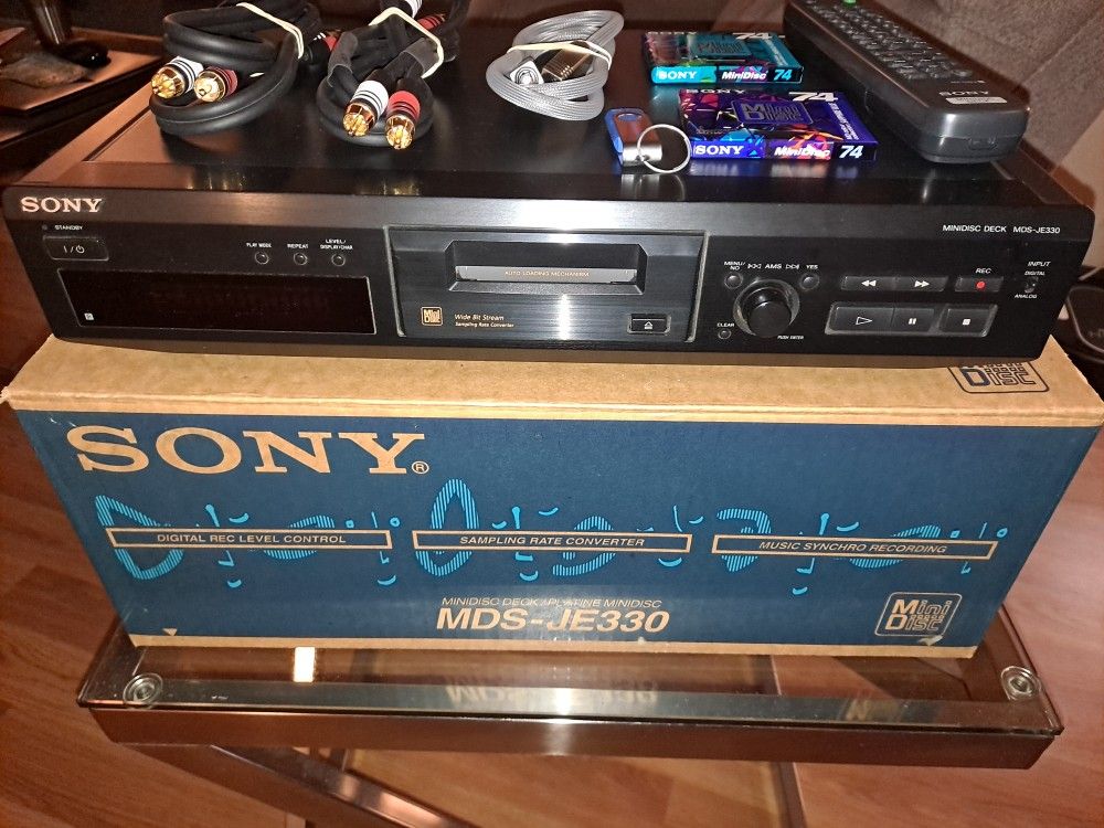 Sony MDS-JE330 Minidisc Deck